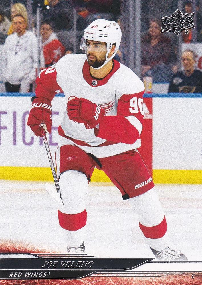 #70 Joe Veleno - Detroit Red Wings - 2024-25 Upper Deck Hockey