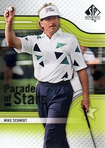 #70 Mike Schmidt - 2012 SP Authentic Golf