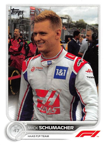 #70 Mick Schumacher - Haas F1 Team - 2022 Topps Formula 1 Racing
