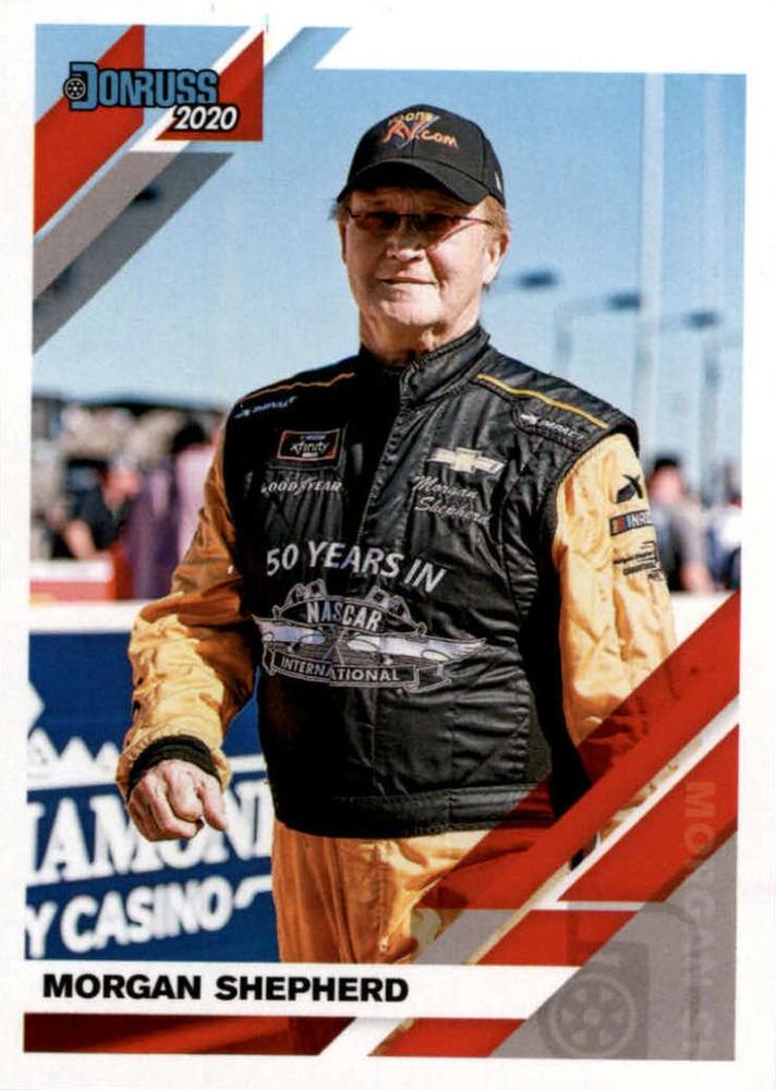 #70 Morgan Shepherd - Shepherd Racing Ventures - 2020 Donruss Racing