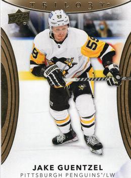 #70 Jake Guentzel - Pittsburgh Penguins - 2022-23 Upper Deck Trilogy Hockey