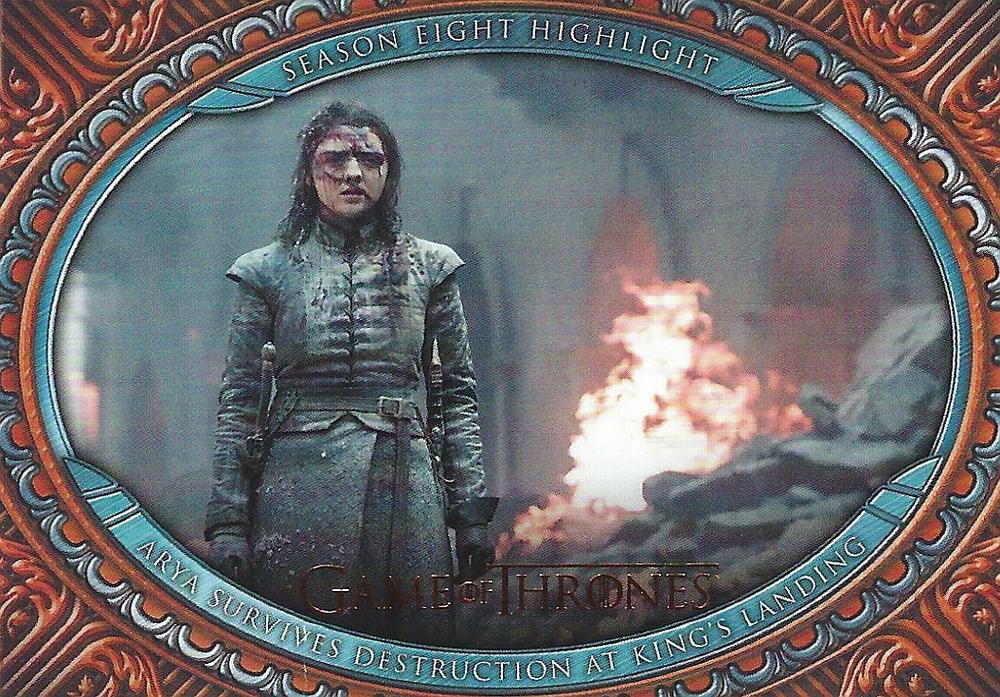 #70 Arya Survives Destruction at King's Landing - 2022 Rittenhouse Game of Thrones