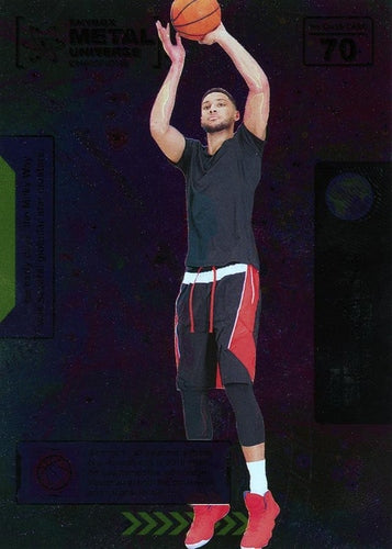 #70 Ben Simmons - 2021 SkyBox Metal Universe Champions