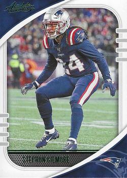 #70 Stephon Gilmore - New England Patriots - 2020 Panini Absolute - Green Football