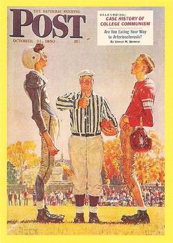 #70 The Toss - 1993 Comic Images Norman Rockwell Saturday Evening Post