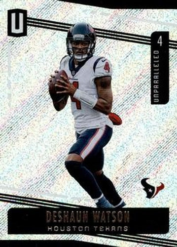 #70 Deshaun Watson - Houston Texans - 2019 Panini Unparalleled Football