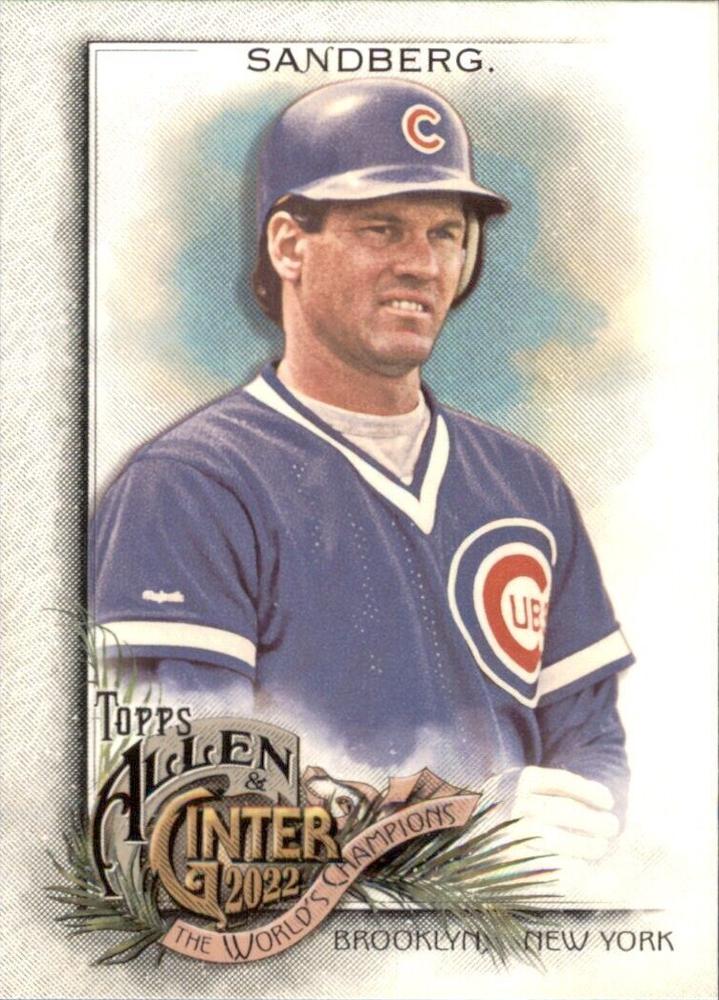 #70 Ryne Sandberg - Chicago Cubs - 2022 Topps Allen & Ginter Baseball