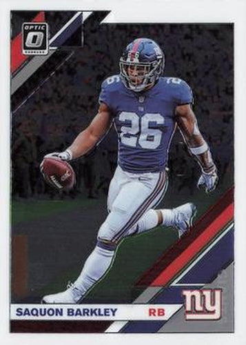 #70 Saquon Barkley - New York Giants - 2019 Donruss Optic Football