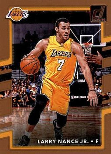 #70 Larry Nance Jr. - Los Angeles Lakers - 2017-18 Donruss Basketball