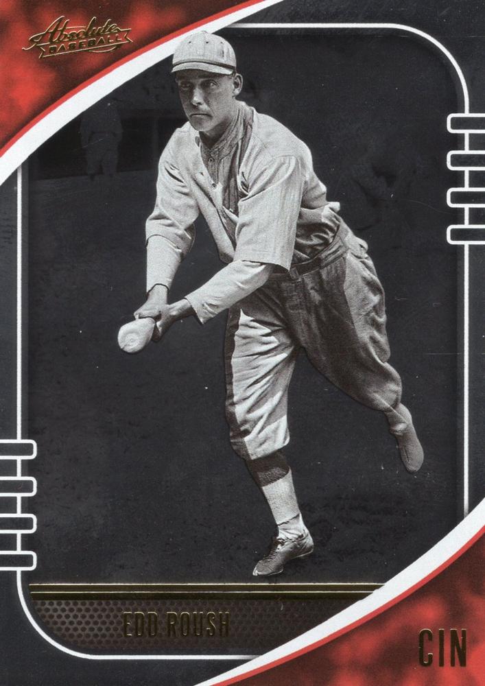 #70 Edd Roush - Cincinnati Reds - 2021 Panini Absolute Baseball