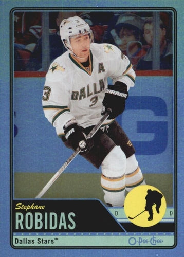 #70 Stephane Robidas - Dallas Stars - 2012-13 O-Pee-Chee - Rainbow Hockey