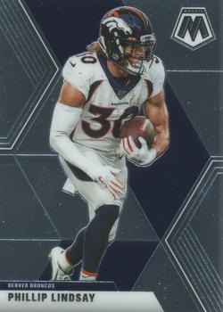 #70 Phillip Lindsay - Denver Broncos - 2020 Panini Mosaic Football