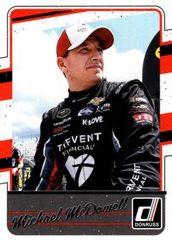#70 Michael McDowell - Circle Sport - Leavine Family Racing - 2017 Donruss Racing