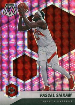 #70 Pascal Siakam - Toronto Raptors - 2020-21 Panini Mosaic - Mosaic Camo Pink Basketball