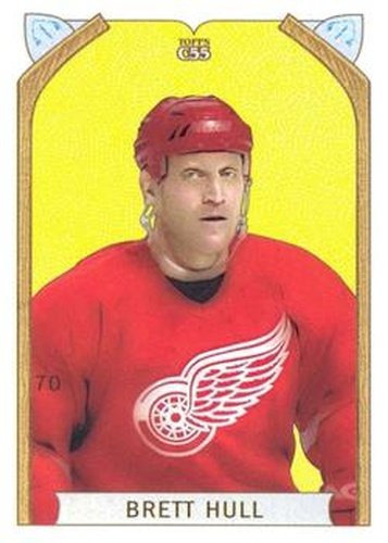 #70 Brett Hull - Detroit Red Wings - 2003-04 Topps C55 Hockey