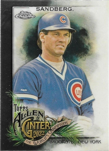 #70 Ryne Sandberg - Chicago Cubs - 2022 Topps Allen & Ginter Chrome Baseball