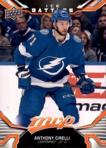 #70 Anthony Cirelli - Tampa Bay Lightning - 2022-23 Upper Deck MVP - Ice Battles Hockey
