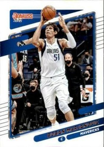#70 Boban Marjanovic - Dallas Mavericks - 2021-22 Donruss Basketball
