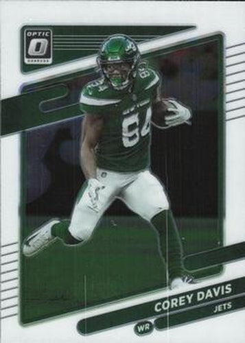 #70 Corey Davis - New York Jets - 2021 Donruss Optic Football