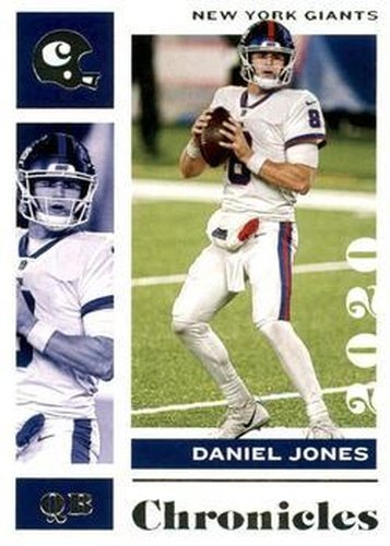 #70 Daniel Jones - New York Giants - 2020 Panini Chronicles Football