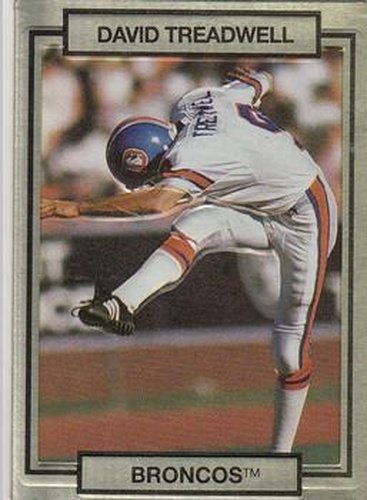 #70 David Treadwell - Denver Broncos - 1990 Action Packed Football