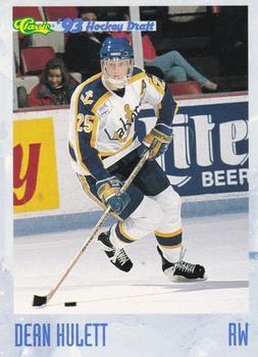 #70 Dean Hulett - Lake Superior State Lakers - 1993 Classic '93 Hockey Draft Hockey