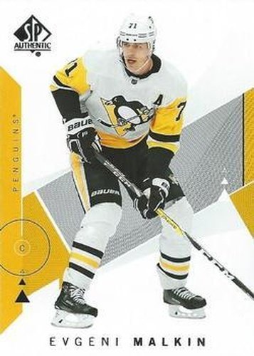 #70 Evgeni Malkin - Pittsburgh Penguins - 2018-19 SP Authentic Hockey