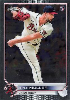 #70 Kyle Muller - Atlanta Braves - 2022 Topps Chrome Baseball