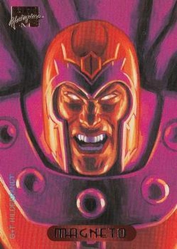 #70 Magneto - 1994 Fleer Marvel Masterpieces Hildebrandt Brothers