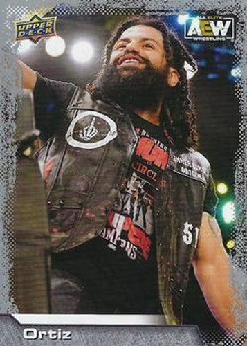 #70 Ortiz - 2022 Upper Deck AEW Wrestling