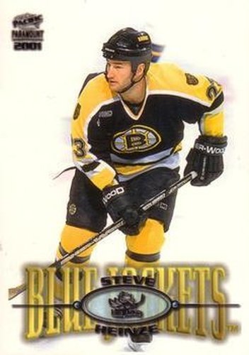 #70 Steve Heinze - Columbus Blue Jackets - 2000-01 Pacific Paramount Hockey