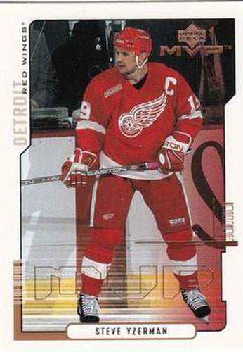 #70 Steve Yzerman - Detroit Red Wings - 2000-01 Upper Deck MVP Hockey
