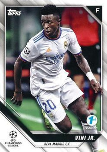 #70 Vini Jr. - Real Madrid CF - 2021-22 Topps UEFA Champions League 1st Edition Soccer