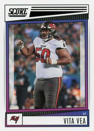 #70 Vita Vea - Tampa Bay Buccaneers - 2022 Score Football