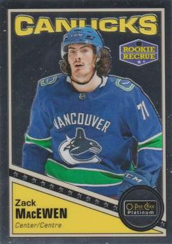 #R-70 Zack MacEwen - Vancouver Canucks - 2019-20 O-Pee-Chee Platinum - Retro Hockey