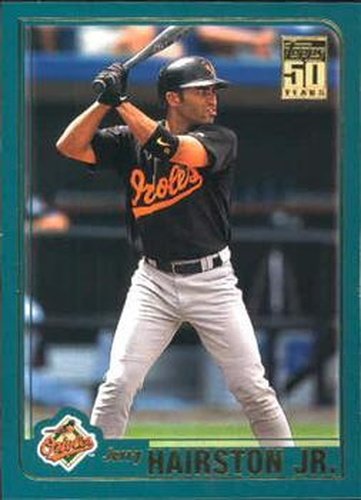 #T70 Jerry Hairston Jr. - Baltimore Orioles - 2001 Topps Traded & Rookies Baseball