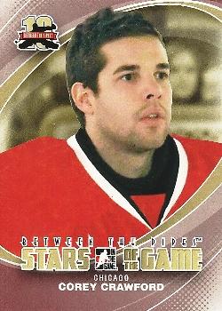 #70 Corey Crawford - Chicago Blackhawks - 2011-12 In The Game Between The Pipes Hockey