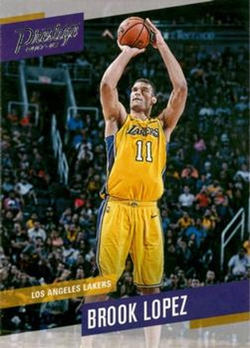 #70 Brook Lopez - Los Angeles Lakers - 2017-18 Panini Prestige Basketball