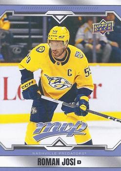 #70 Roman Josi - Nashville Predators - 2024-25 Upper Deck MVP Hockey