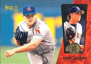 #70 Brian Anderson - California Angels - 1995 Select Baseball