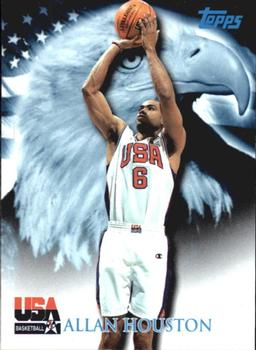 #70 Allan Houston - USA - 2000 Topps Team USA Basketball