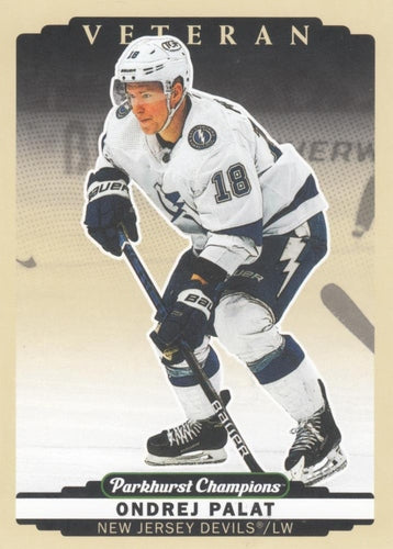 #70 Ondrej Palat - New Jersey Devils - 2022-23 Parkhurst Champions Hockey