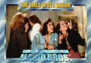 #70 The Girls Spot a Savior - 1993 SkyBox Super Mario Bros.