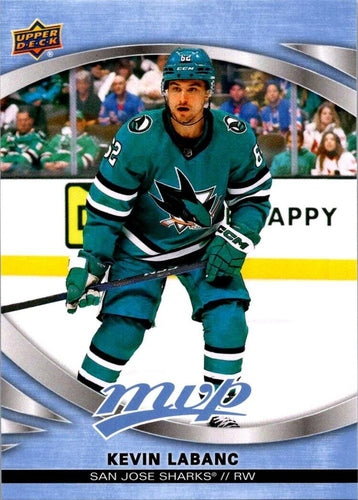 #70 Kevin Labanc - San Jose Sharks - 2023-24 Upper Deck MVP Hockey