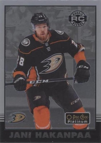 #R-70 Jani Hakanpaa - Anaheim Ducks - 2020-21 O-Pee-Chee Platinum - Retro Hockey