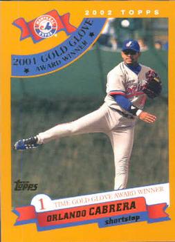#710 Orlando Cabrera - Montreal Expos - 2002 Topps Baseball