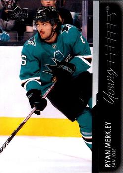 #710 Ryan Merkley - San Jose Sharks - 2021-22 Upper Deck Hockey