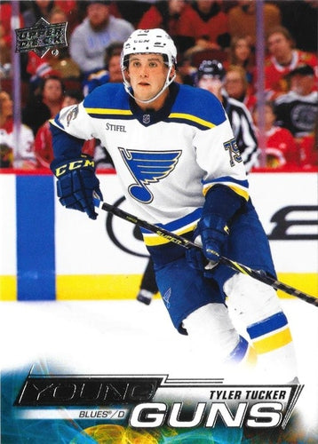 #711 Tyler Tucker - St. Louis Blues - 2022-23 Upper Deck Hockey