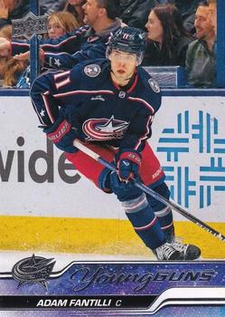 #711 Adam Fantilli - Columbus Blue Jackets - 2023-24 Upper Deck Hockey