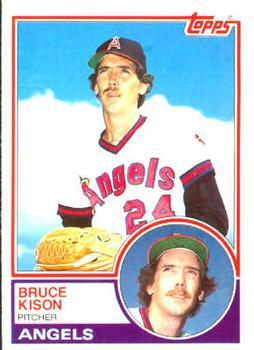 #712 Bruce Kison - California Angels - 1983 Topps Baseball